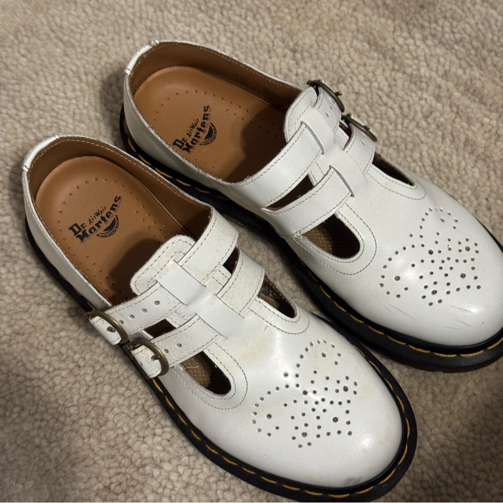 white doc marten mary janes